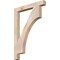 Ekena Millwork Westlake Block Smooth Bracket, Douglas Fir, 3 1/2"W x 32"D x 44"H BKT04X32X44WTL05SDF - alternate 1